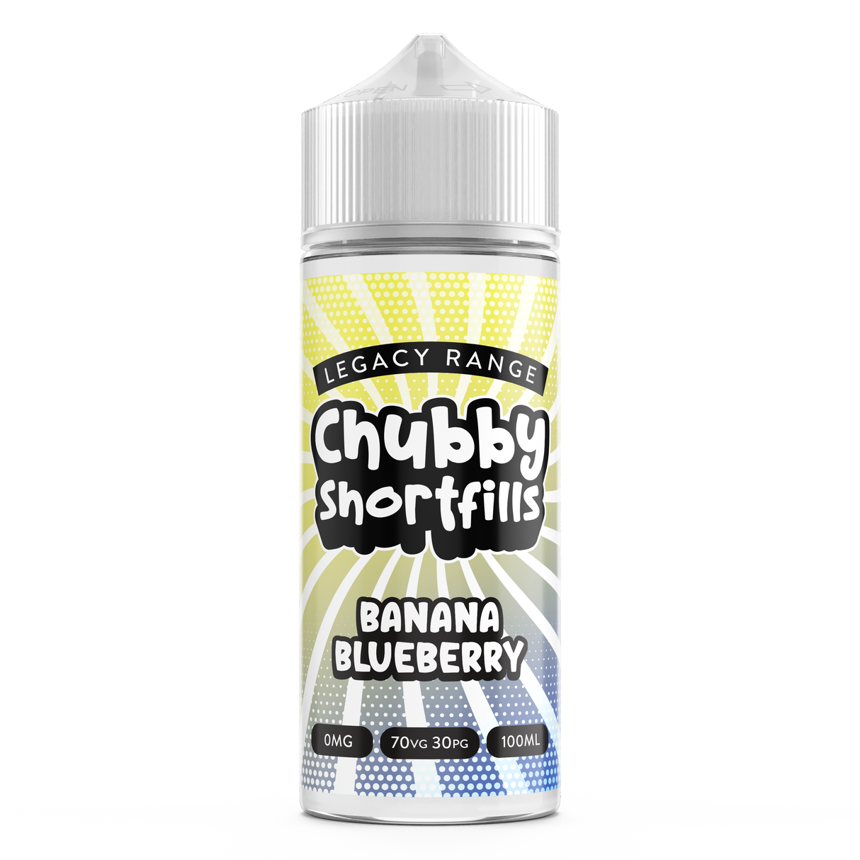 Chubby Shortfills - Legacy Edition - Banana Blueberry - 100ml