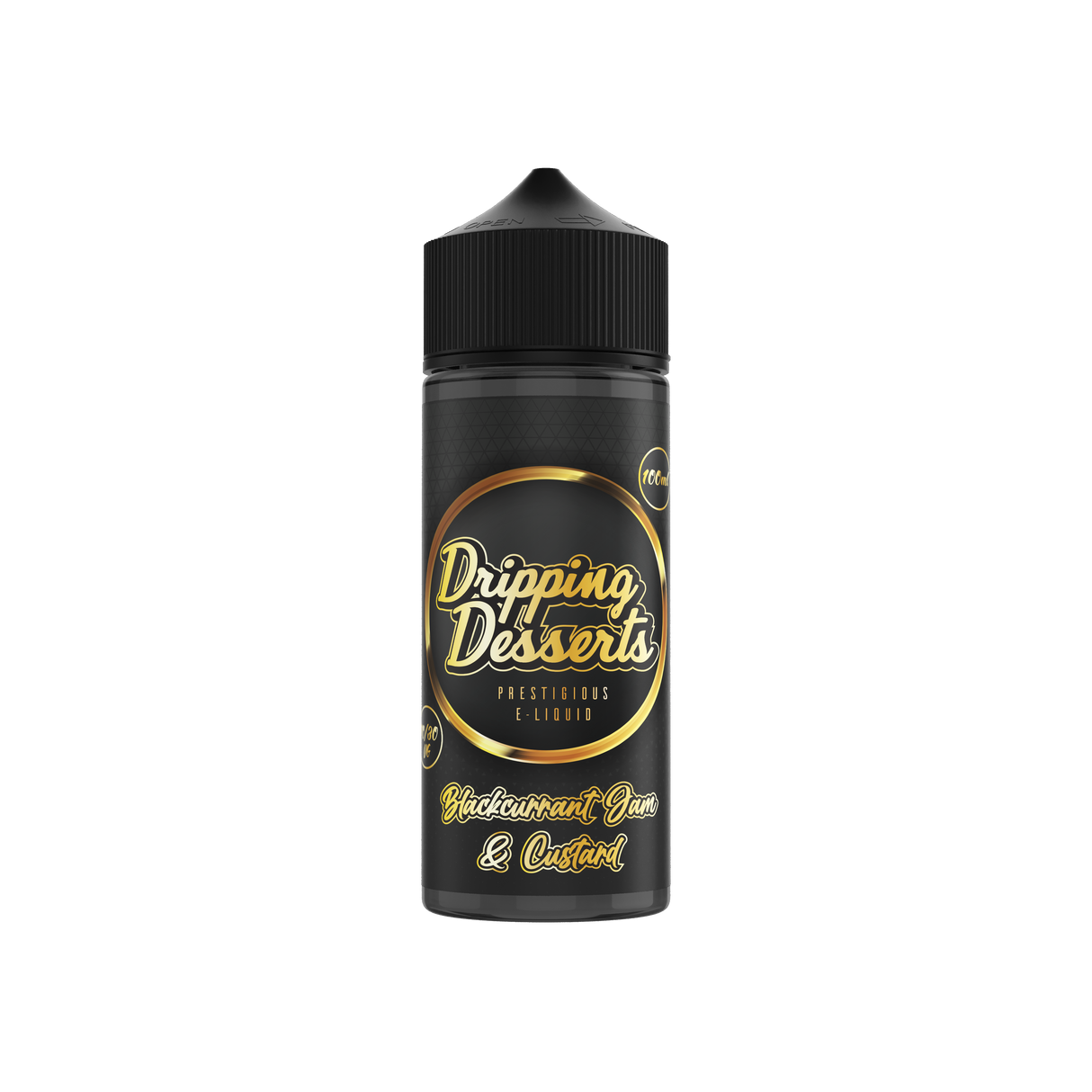 Dripping Desserts - Blackcurrant Jam and Custard - 100ml