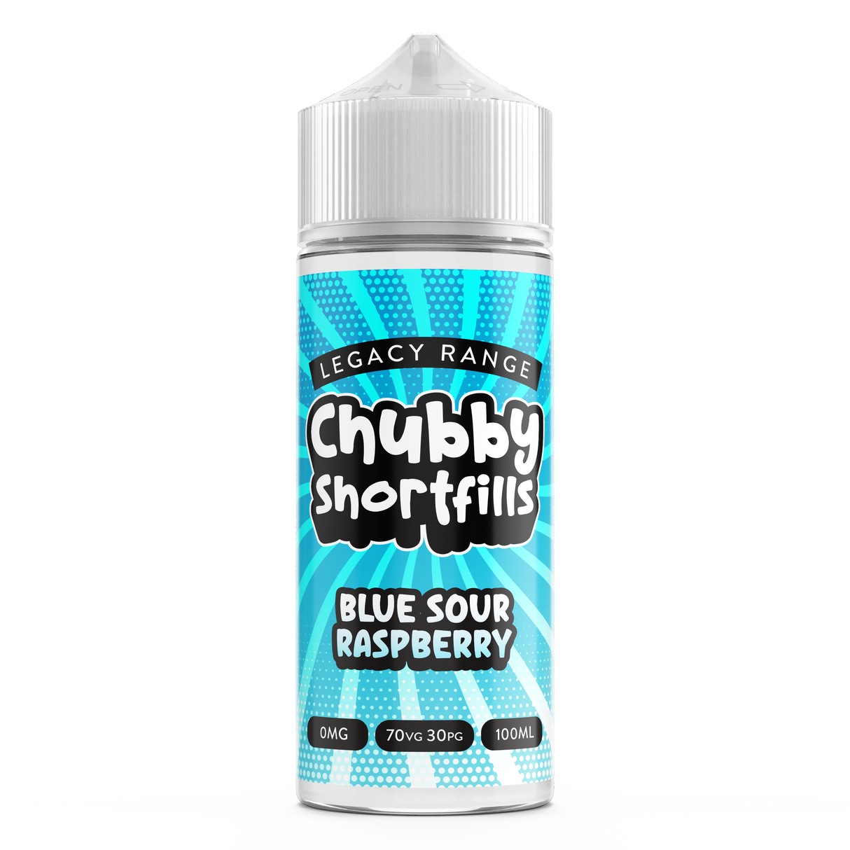 Chubby Shortfills - Legacy Edition - Blue Sour Raspberry - 100ml