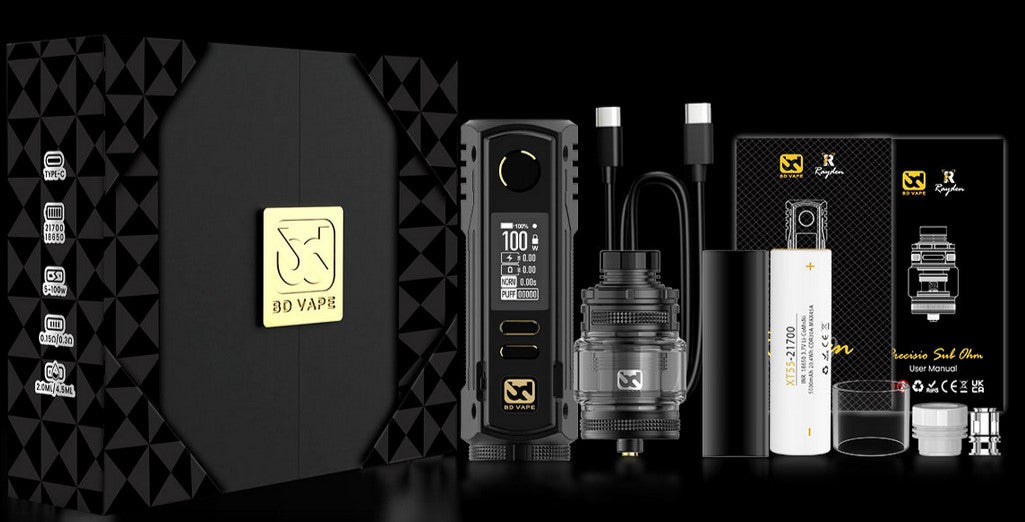 Rayden 100 Kit by BD Vape Exceptional Vapes Ltd
