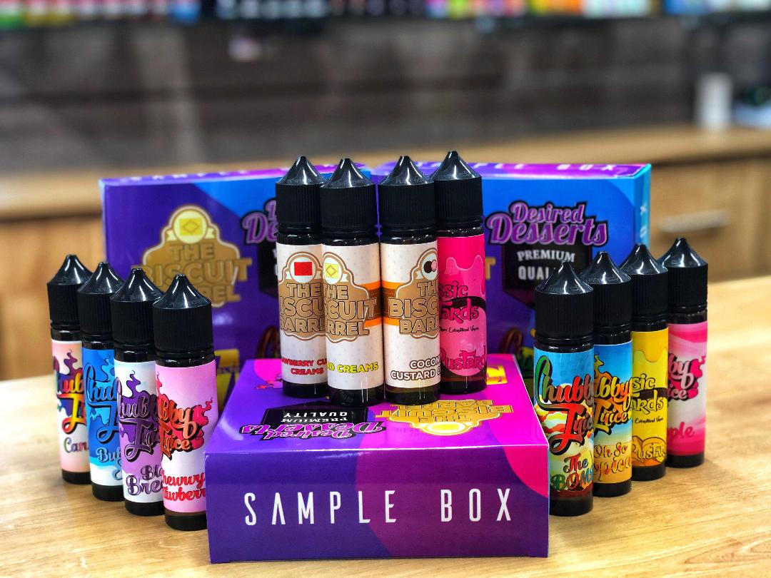 Multibuy sample boxes 10 x 50ml