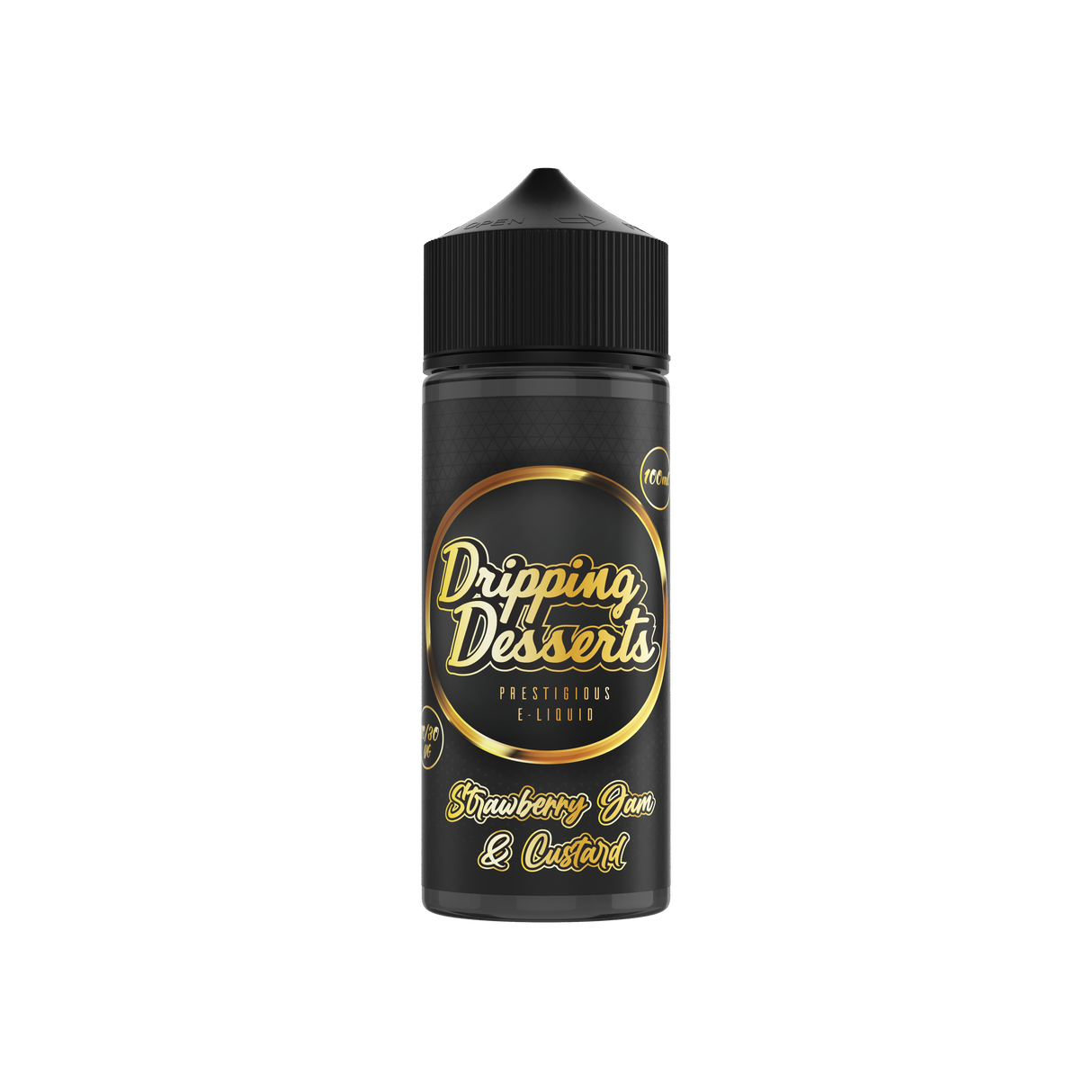 Dripping Desserts - Strawberry Jam and Custard - 100ml