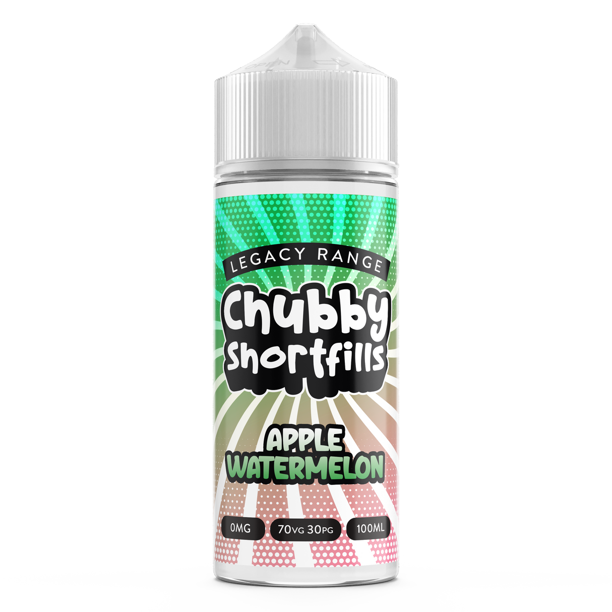 Chubby Shortfills - Legacy Edition - Apple & Watermelon - 100ml