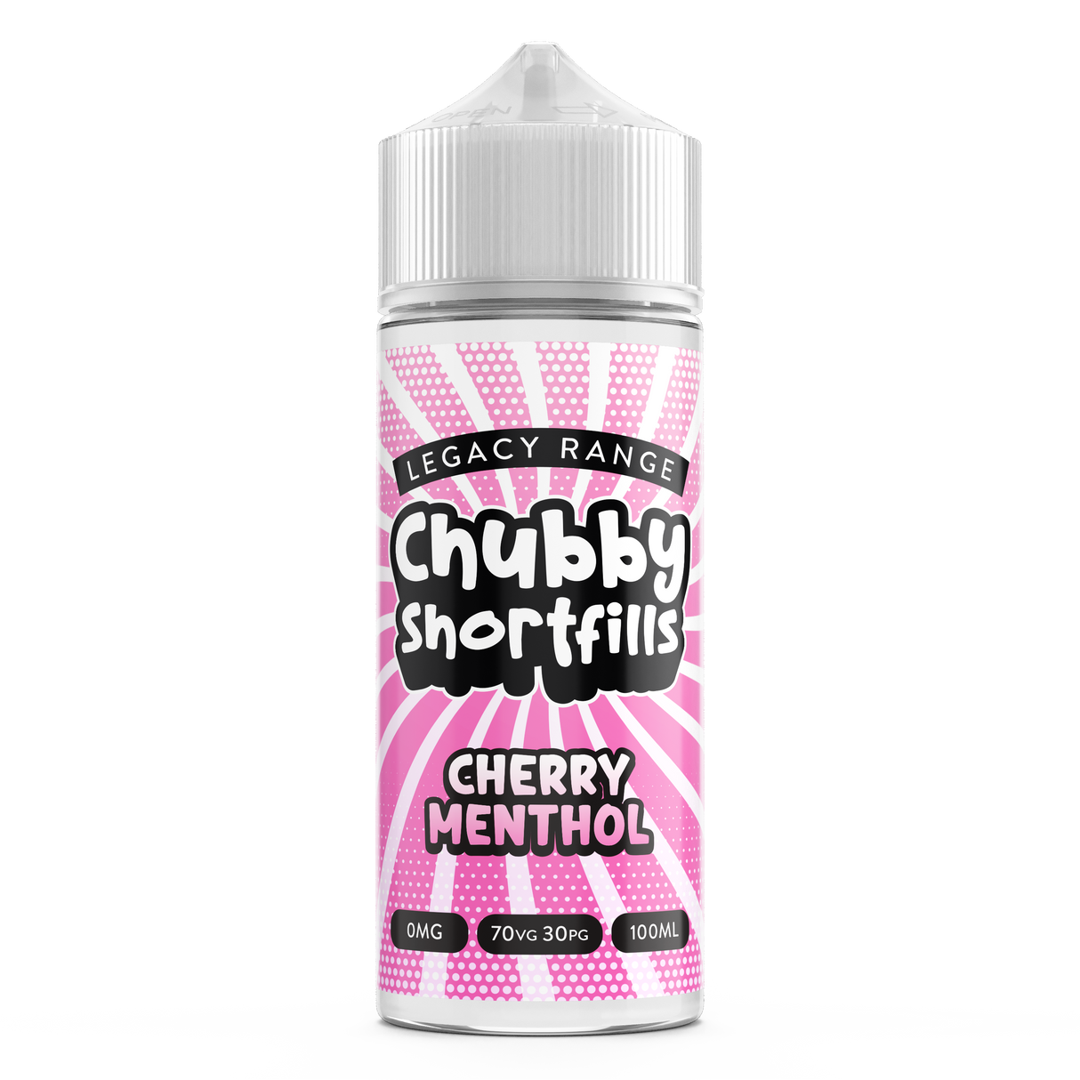 Chubby Shortfills - Legacy Edition - Cherry Menthol - 100ml