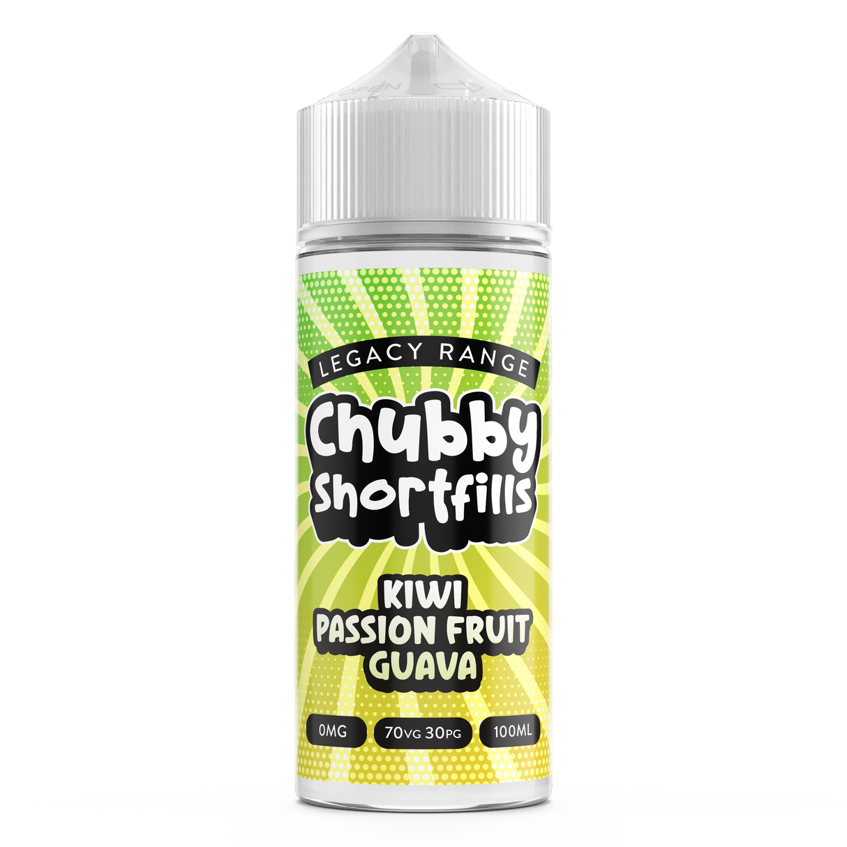 Chubby Shortfills - Legacy Edition - Kiwi Passionfruit Guava - 100ml