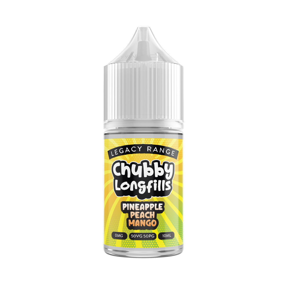 30ml Chubby Longfill - Pineapple, Peach and Mango