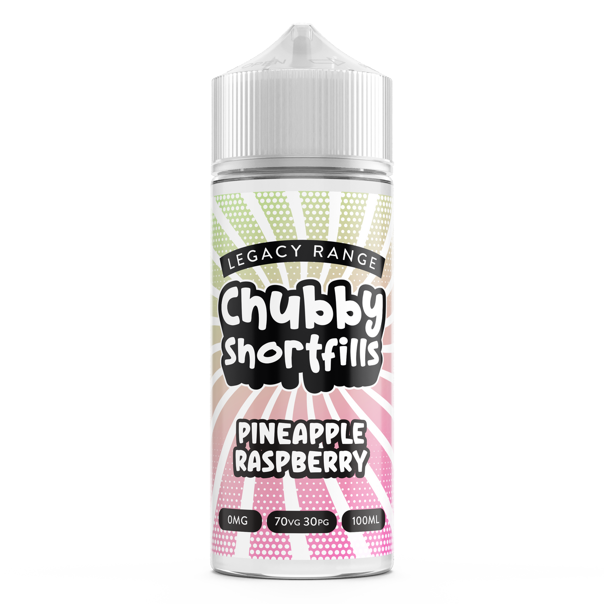 Chubby Shortfills - Legacy Edition - Pineapple Raspberry - 100ml