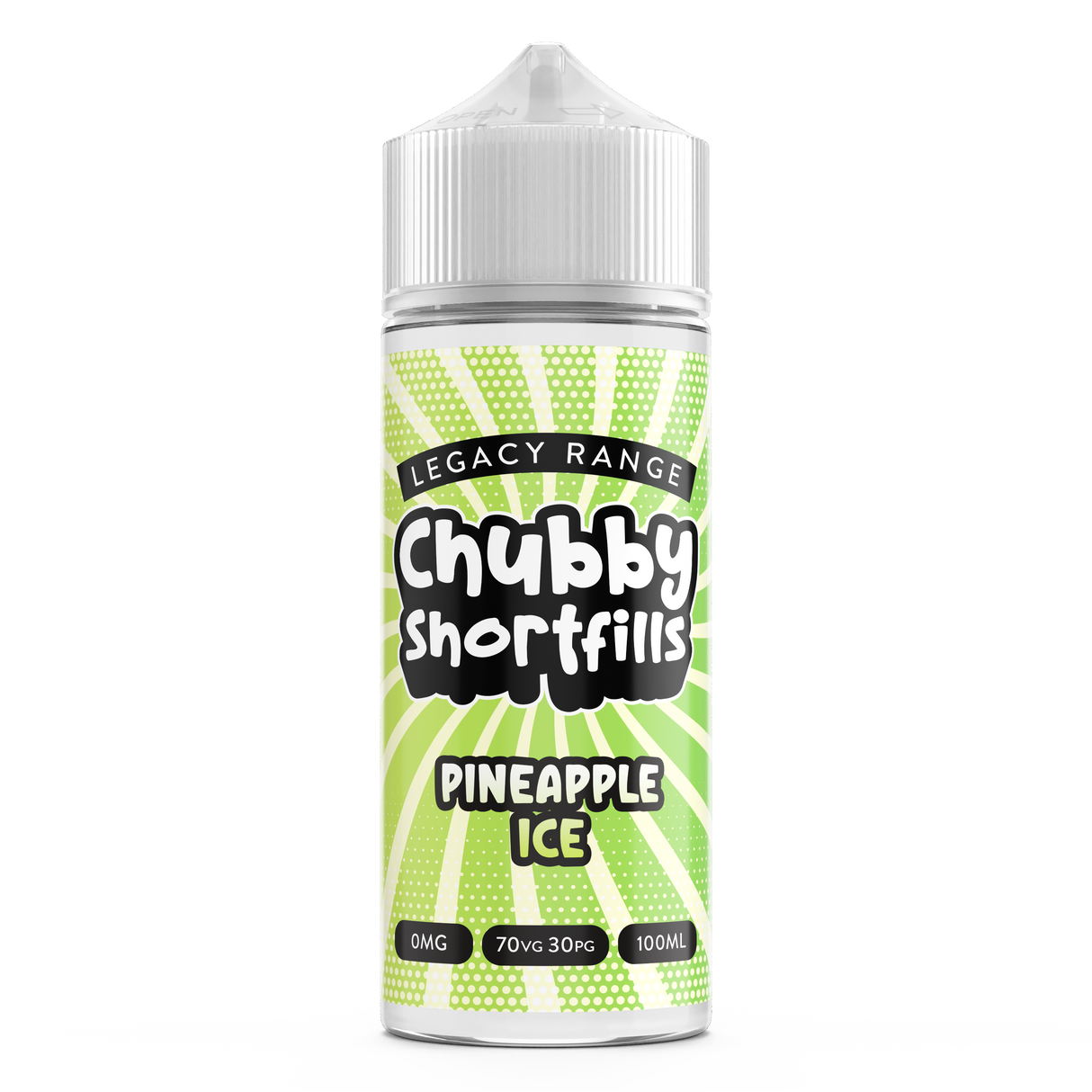 Chubby Shortfills - Legacy Edition - Pineapple Ice - 100ml