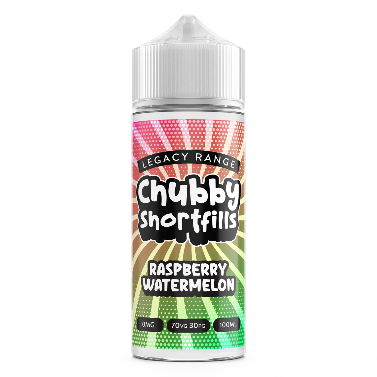 Chubby Shortfills - Legacy Edition - Raspberry Watermelon  - 100ml