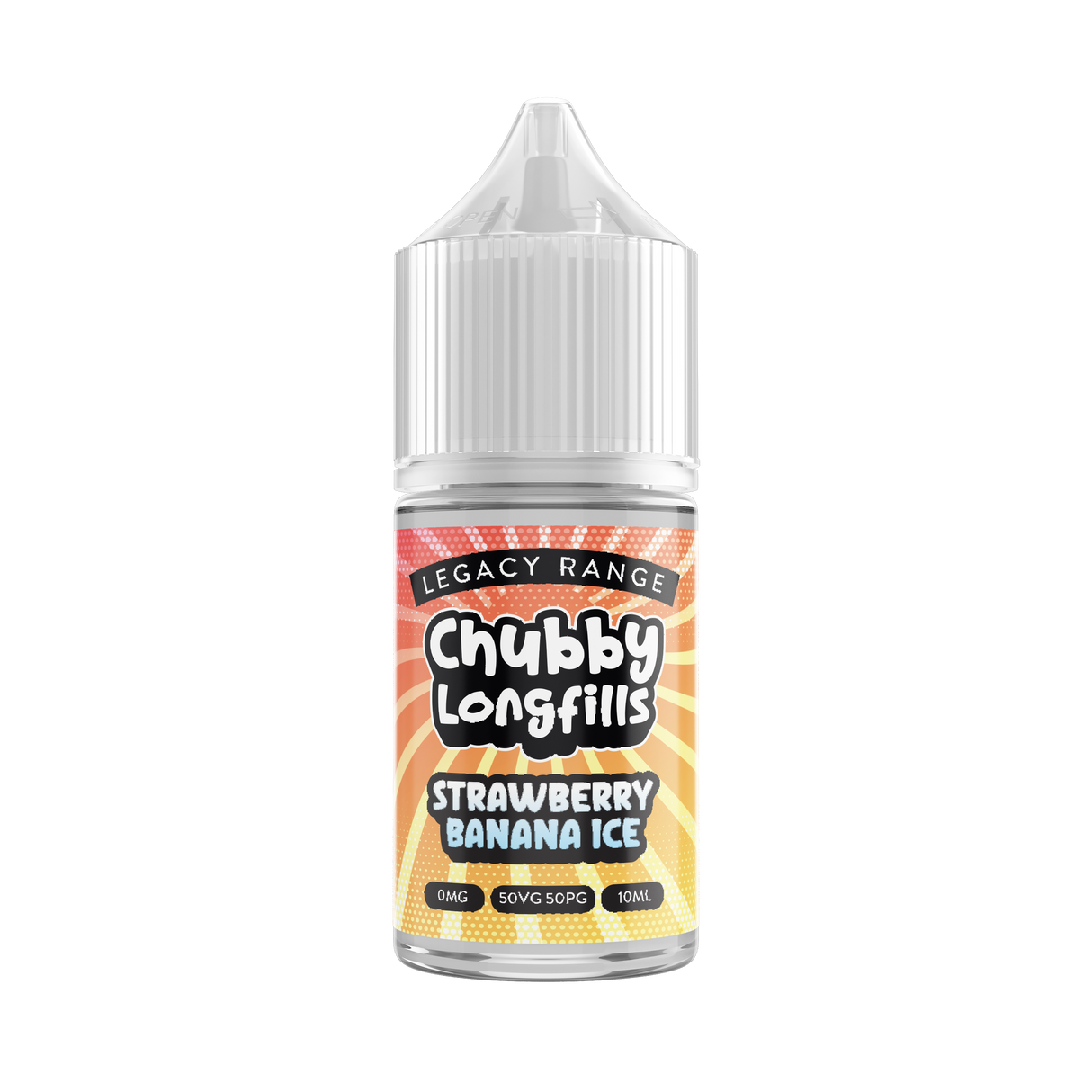 30ml Chubby Longfill - Strawberry and Banana Ice