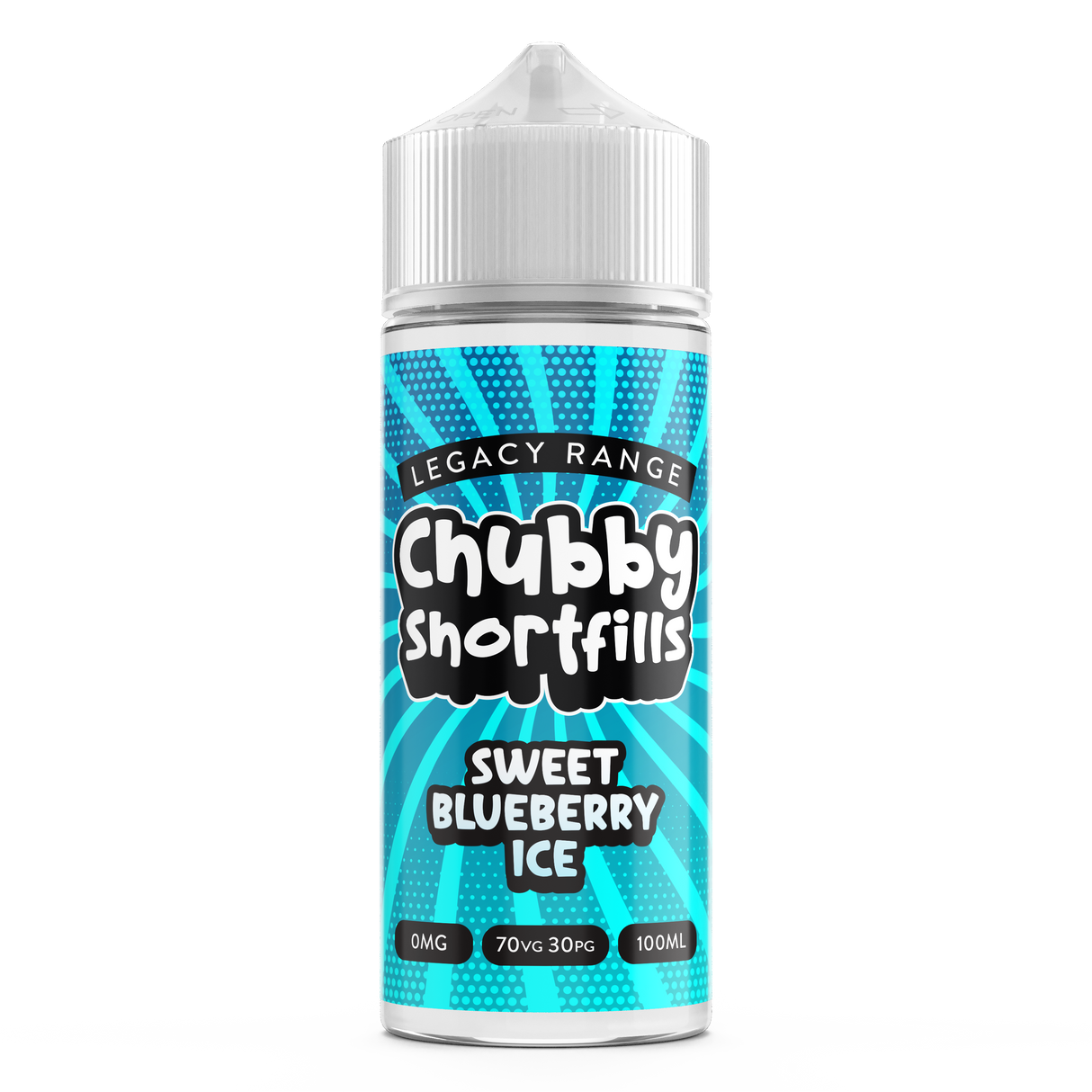 Chubby Shortfills - Legacy Edition - Sweet Blueberry Ice - 100ml