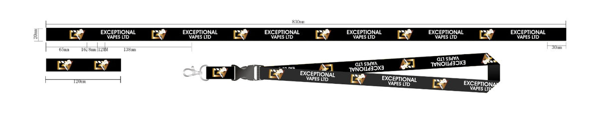 Exceptional vapes Lanyards